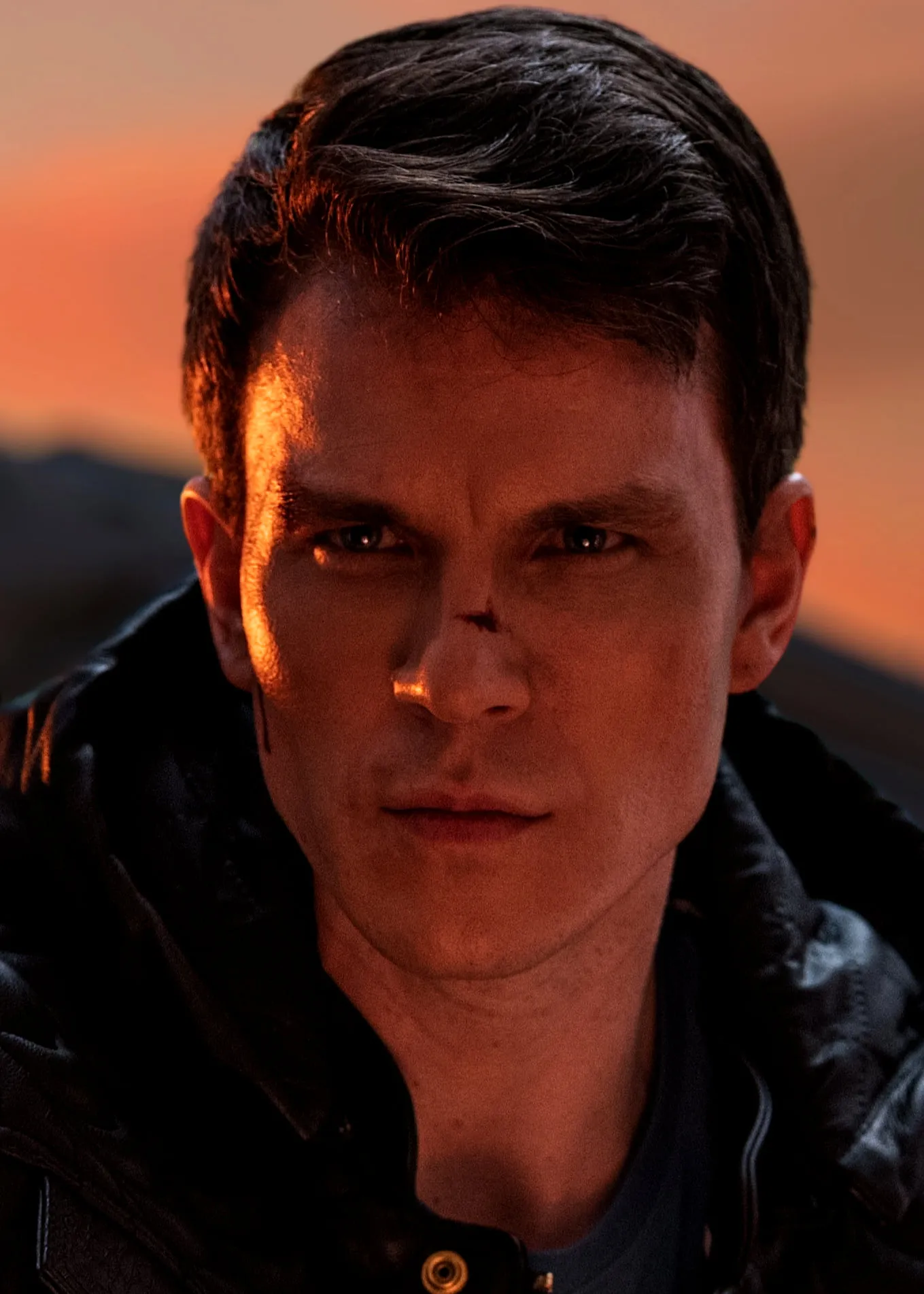 Dry Horizon — One Kareth in close-up, backlit at sunset